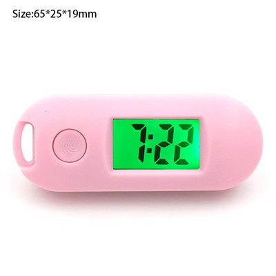 Digitálne hodiny na stole, LCD digitálny teplomer, vlhkomer, napájaný z batérie, čas, dátum, kalendár, bytové dekorácie