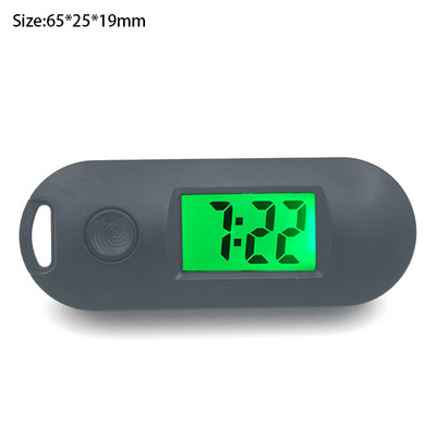 Mini Zene Digitális Ébresztőóra Háttérvilágítás Szundi Némítás Naptár Asztali Asztali órák Hőmérséklet Elektronikus LED-órák