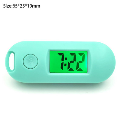 Mini Zene Digitális Ébresztőóra Háttérvilágítás Szundi Némítás Naptár Asztali Asztali órák Hőmérséklet Elektronikus LED-órák