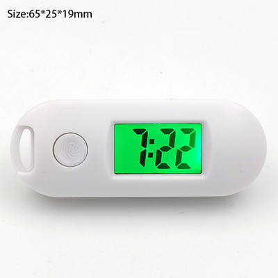 Mini Zene Digitális Ébresztőóra Háttérvilágítás Szundi Némítás Naptár Asztali Asztali órák Hőmérséklet Elektronikus LED-órák