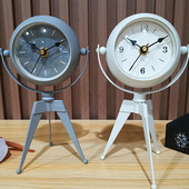 Europski stojeći zidni sat dječja soba budilica uređenje doma tihi ukrasni sat