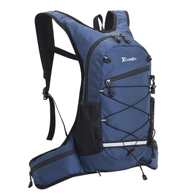 Polyesterový turistický batoh, odolný voči oderu, školský batoh, vrstvený úložný priestor, ľahký, odolný, nastaviteľný, na outdoorové aktivity