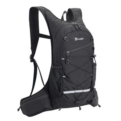 Polyesterový turistický batoh, odolný voči oderu, školský batoh, vrstvený úložný priestor, ľahký, odolný, nastaviteľný, na outdoorové aktivity