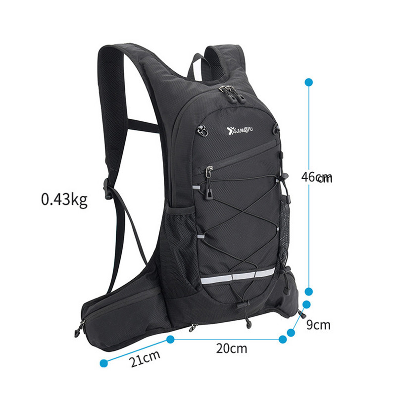 Polyesterový turistický batoh, odolný voči oderu, školský batoh, vrstvený úložný priestor, ľahký, odolný, nastaviteľný, na outdoorové aktivity
