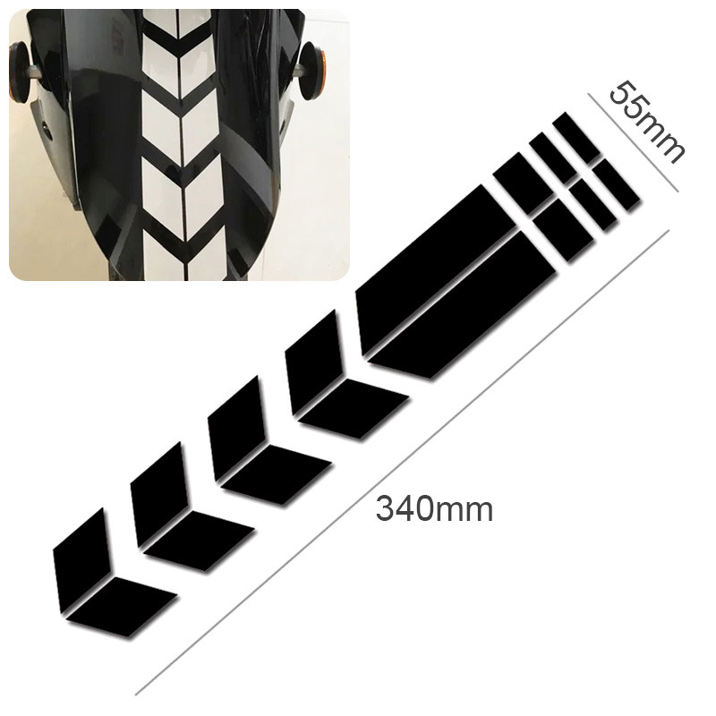 Maastikuratta helkurkleebised Jalgratta poritiiba kleebis Auto Mootorratta luminofoorlamp Hoiatuskaunistus Jalgrattasõidu helendav kaitse