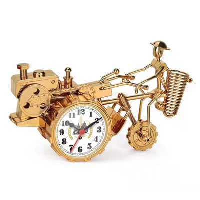 loovtraktori mudeli äratuskell Retro voodikaunistus Õpilase väike äratuskell Sepistatud pliiatsihoidja Orname