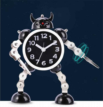 Ψηφιακό ρολόι ξυπνητήρι ρολόι ρομπότ ρολόι επιτραπέζιου διακοσμητικό ρολόι μαθητικό ρολόι κινουμένων σχεδίων anime κομοδίνο παιδικά δώρα Χριστουγέννων