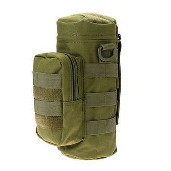 Θήκη εξωτερικού χώρου για μπουκάλι νερού Tactical Gear Kettle Waist Shoulder Bag for Army Universal Climbing Camping Τσάντες αποθήκευσης πεζοπορίας