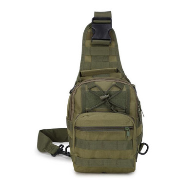Vojenská taška pre mužov, taktická nylonová taška cez rameno pre outdoorové športy, turistiku, kempovanie, cestovanie, 600D Oxford Backpack Camouflage