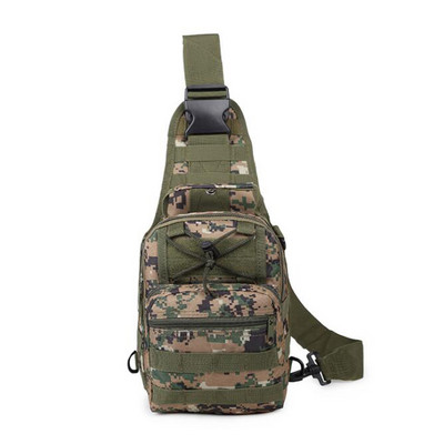 Vojenská taška pre mužov, taktická nylonová taška cez rameno pre outdoorové športy, turistiku, kempovanie, cestovanie, 600D Oxford Backpack Camouflage