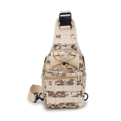 Vojenská taška pre mužov, taktická nylonová taška cez rameno pre outdoorové športy, turistiku, kempovanie, cestovanie, 600D Oxford Backpack Camouflage
