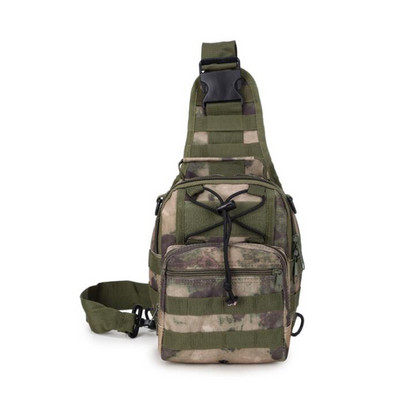 Vojenská taška pre mužov, taktická nylonová taška cez rameno pre outdoorové športy, turistiku, kempovanie, cestovanie, 600D Oxford Backpack Camouflage