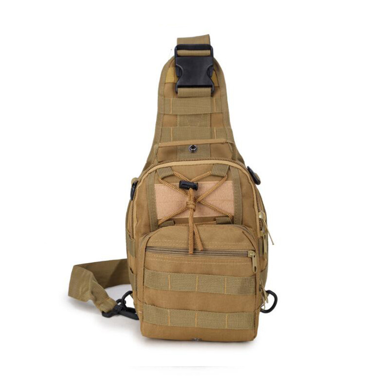 Vojenská taška pre mužov, taktická nylonová taška cez rameno pre outdoorové športy, turistiku, kempovanie, cestovanie, 600D Oxford Backpack Camouflage