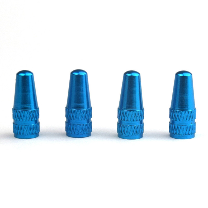 4 tk alumiiniumsulamist maantee MTB rada võidusõiduratta toru rehv jalgratta rehv ratas FV prantsuse klapikork AIR klapikorgid 6 värvi