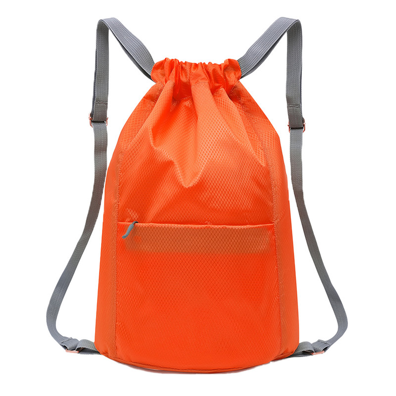 Planinarenje, vožnja biciklom na otvorenom, vodootporna dnevna sportska torba, praktična sklopiva ruksak s uzicom i printom otporan na habanje