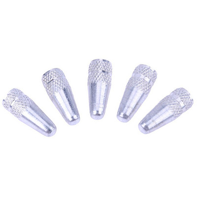 2/5 komada duginih boja poklopca ventila gume za bicikle Aluminijske visokotlačne kapice za Presta ventile Šešir za gume bicikla MTB dodaci