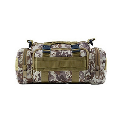 Τσάντα κάμπινγκ μεγάλης χωρητικότητας Αδιάβροχη πολυλειτουργική συσκευασία μέσης δέλεαρ Εξωτερική τσάντα ώμου Τσάντες ψαρέματος Τσάντα πτώσης Αποστολή