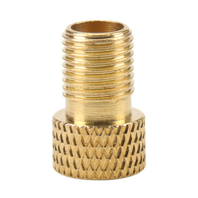 4 vnt. dviračio priedų vožtuvo adapterio siurblys Konvertuokite „Presta“ į „Schrader“ vario vožtuvo adapterio ratus, dujų purkštuko vamzdžio įrankį