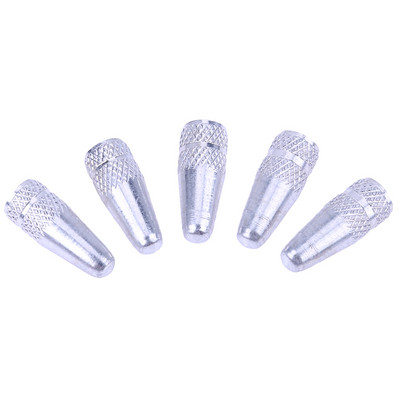 5 vnt. dviračių „Presta“ aukšto slėgio aliuminio vožtuvų dangteliai nuo dulkių