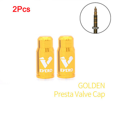 2 бр. Капачки на клапани за велосипеди от алуминиева сплав Антикорозионни капачки на клапани за MTB велосипедни гуми Антикорозионни аксесоари за колоездене