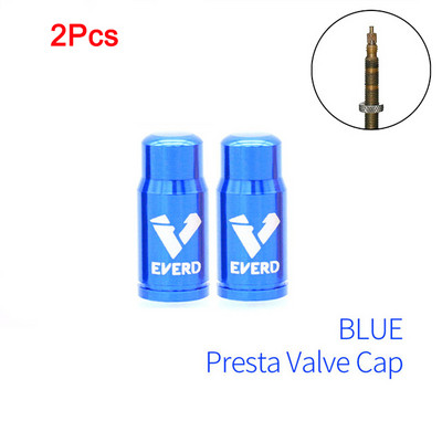 2 бр. Капачки на клапани за велосипеди от алуминиева сплав Антикорозионни капачки на клапани за MTB велосипедни гуми Антикорозионни аксесоари за колоездене