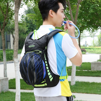 Раница за колоездене на открито Спортна чанта за вода Мъже/Жени Ултра-лека чанта за велосипедна каска Колоездене Пътуване Туристическа екипировка Аксесоари