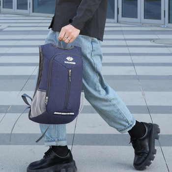 Σακίδιο πεζοπορίας Πολλαπλές τσέπες Μεγάλης χωρητικότητας Φορητό νάιλον σακίδιο πλάτης Αναδιπλούμενο casual τσάντα ταξιδιού Εξωτερική τσάντα πεζοπορίας