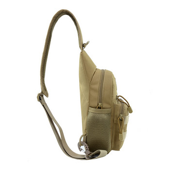 Тактическа чанта през рамо Армейска туристическа чанта за сбруя за гърди Военна мъжка туристическа раница Найлонова ловна на открито Къмпинг Molle