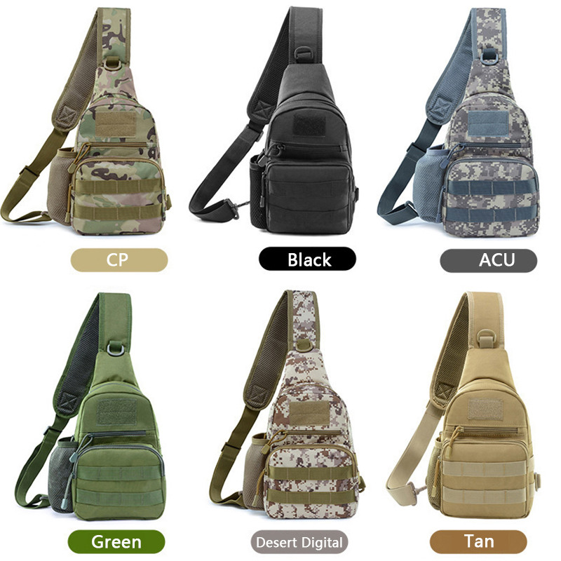 Taktikaline õlakott Armee matka rinnarakmed kott sõjaline meeste matkaseljakott nailon välijahil kämping Molle