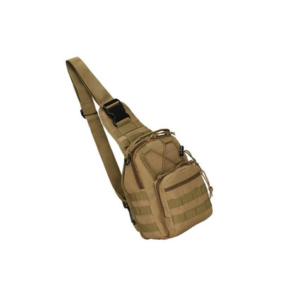 Meeste taktikaline õlakott Sling rinnakott välitingimustes roheline mosaiik