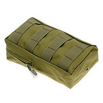 Molle Квадратна камуфлажна чанта за възстановяване Малка торбичка за жилетка Многофункционална стойка за съхранение на инструменти