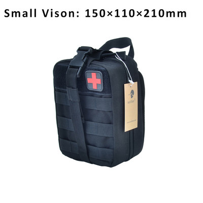 TACTIFANS Θήκη Πρώτων Βοηθειών Patch Bag Molle Hook and Loop Amphibious Tactical Medical kit EMT Emergency EDC Rip-Away Survival IFAK