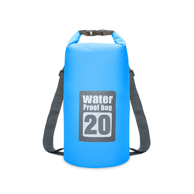 5L/15/30L välistingimustes kasutatav PVC veekindel kuiv seljakott vees ujuv kott rull-kott süstasõiduks parvetamiseks paadisõiduks jõel matkamiseks