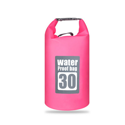 5L/15/30L välistingimustes kasutatav PVC veekindel kuiv seljakott vees ujuv kott rull-kott süstasõiduks parvetamiseks paadisõiduks jõel matkamiseks