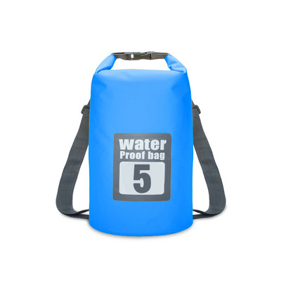 5L/15/30L välistingimustes kasutatav PVC veekindel kuiv seljakott vees ujuv kott rull-kott süstasõiduks parvetamiseks paadisõiduks jõel matkamiseks