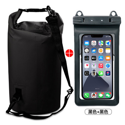 Vízálló kültéri hátizsák száraztáska úszótáska Roll Top Dry Sack száraz hátizsák Vízben úszó táska csónakázáshoz horgászathoz szörfözéshez