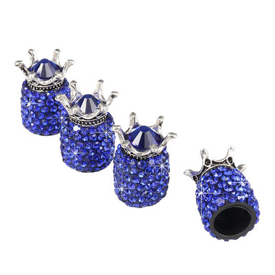 4 pakki Rhinestone velje / rehvi õhurõhu vars auto-auto-veoauto-