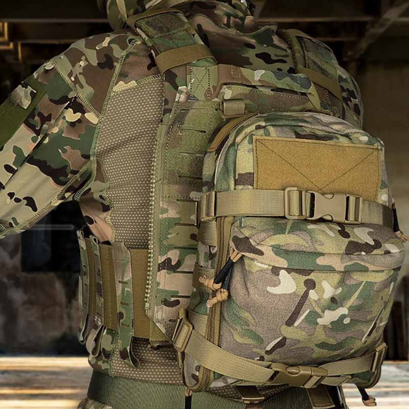 Τσάντα εξωτερικού χώρου για μπουκάλι νερού 1000D Oxford υφασμάτινη τακτική σακίδιο πλάτης Ελαφρύ μικρό σακίδιο πλάτης MOLLE Αξεσουάρ Τσάντα Στρατιωτική