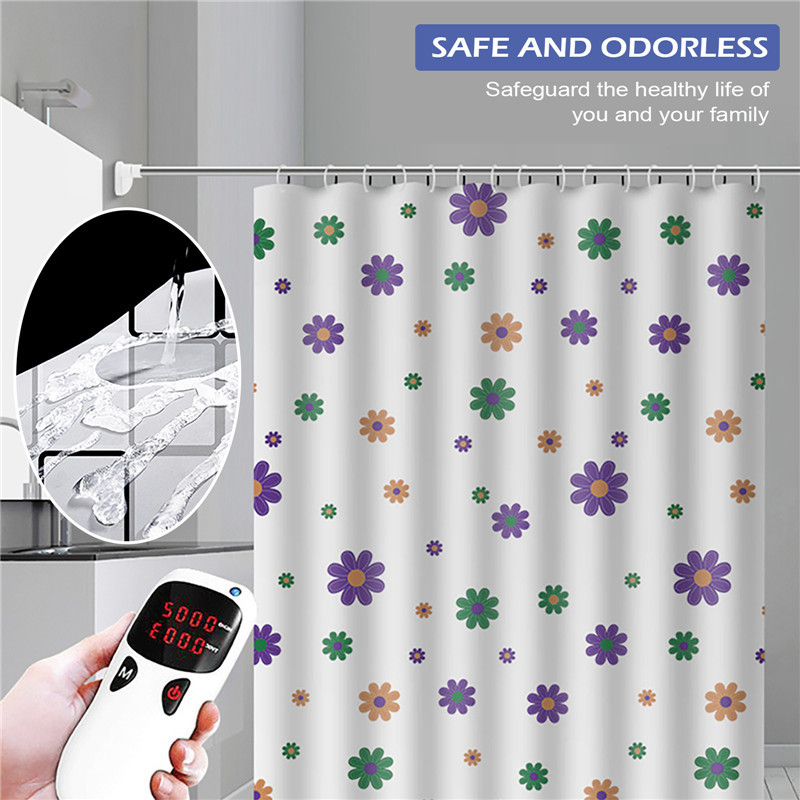 Perdele despărțitoare pentru toaletă, neperforată, impermeabilă, agățată pentru baie, rezistentă la apă, rezistentă la mucegai.