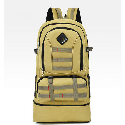 Talpa kuprinė lauko vandeniui atsparus sportinis kelioninis krepšys Didelis laipiojimo krepšys kelioms kišenėms unisex 50L