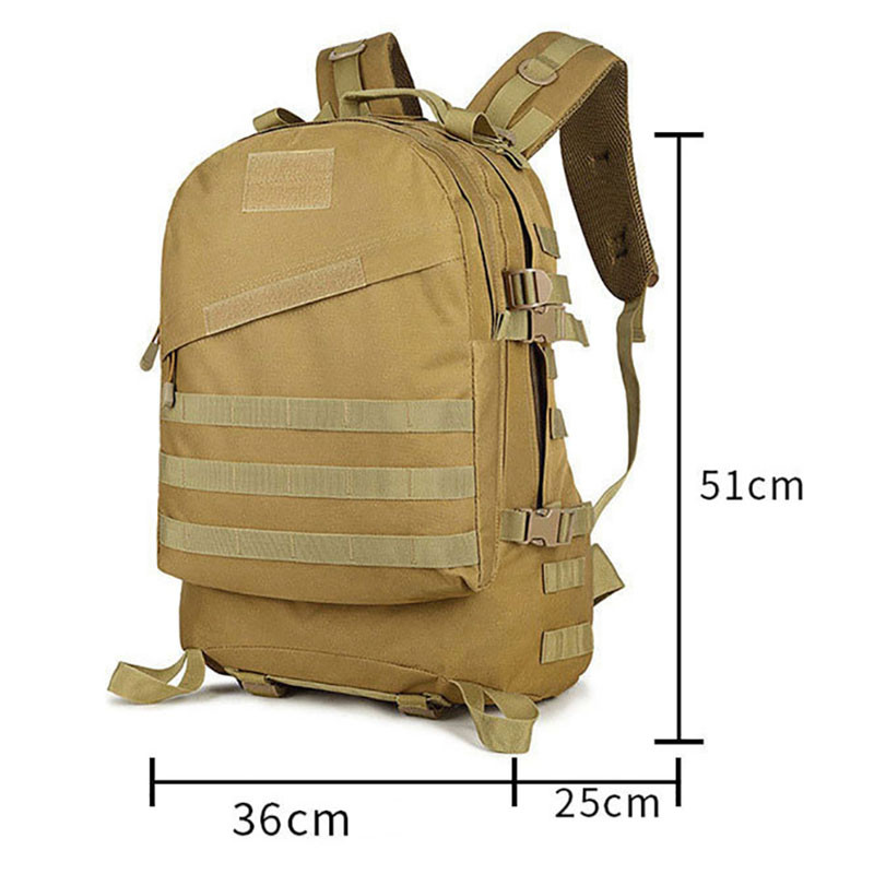 Σακίδιο Αδιάβροχο 3D Military Tactical Mochilas για άντρες Τσάντες εξωτερικού χώρου Ανδρικό σακίδιο κάμπινγκ Trekking Hunting Molle Backbag
