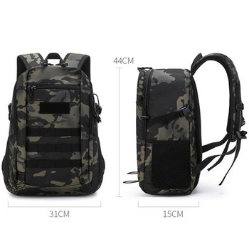 Външна камуфлажна раница Ежедневни туристически бизнес чанти за планинарство за мъже, жени, лятна къмпинг чанта, военна раница