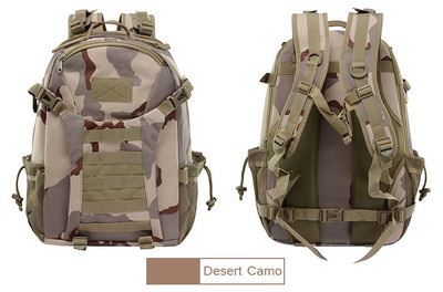 Σακίδιο Tactical Backpack Ανδρική τσάντα παραλλαγής Army Camping Military Men Outdoor Sports Hunting 3P Backpack 20-35L