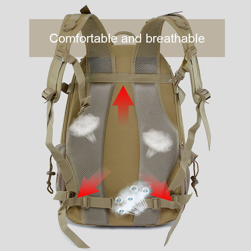 Σακίδιο Tactical Backpack Ανδρική τσάντα παραλλαγής Army Camping Military Men Outdoor Sports Hunting 3P Backpack 20-35L