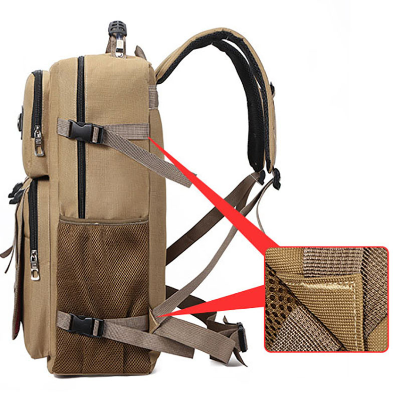 Kuprinės Kuprinės Taktinis vandeniui atsparus žygis Žvejyba Medžioklė Karinė Lauko Sportas Kelionės Kempingas Žygio Krepšys vyrams