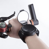 360° pasukamas dviračių riešo veidrodėlis, saugus galinio vaizdo veidrodėlis, sulankstomas dviračio galinis veidrodėlis, rankena, galinis, dviračio veidrodis, galinis atšvaitas