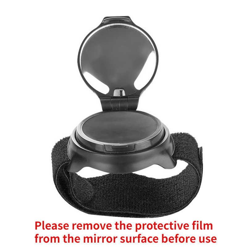 360° pasukamas dviračių riešo veidrodėlis, saugus galinio vaizdo veidrodėlis, sulankstomas dviračio galinis veidrodėlis, rankena, galinis, dviračio veidrodis, galinis atšvaitas