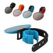 Velosipēda atpakaļskata spogulis, pagriežams par 360 grādiem stūres atpakaļskata spogulis, regulējams stūres atpakaļskata spoguļi velosipēdam