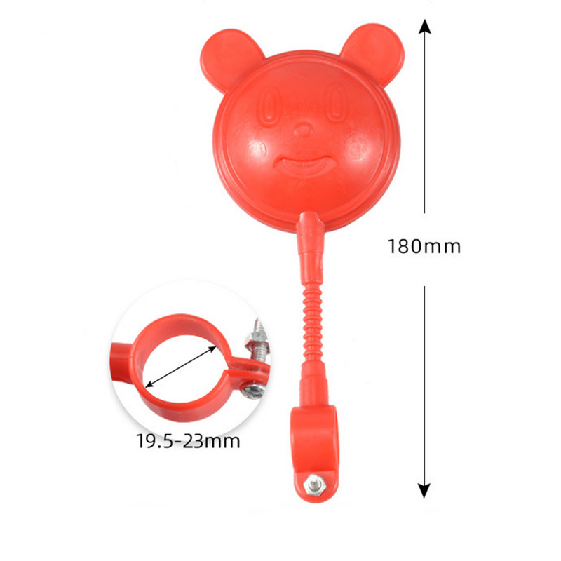 1 tk Lastejalgratta tahavaatepeegel Laste Jalgratta turvalenks universaalne tarvik S14 21 Dropshipping