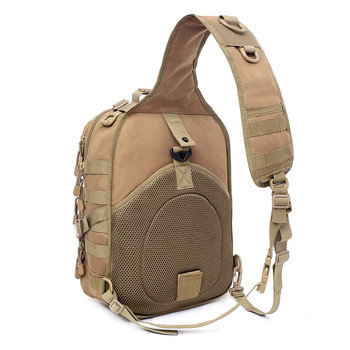 Раница с регулируеми презрамки 800D Oxford Cloth Tactical Sling Bag Pack за къмпинг на открито, туризъм